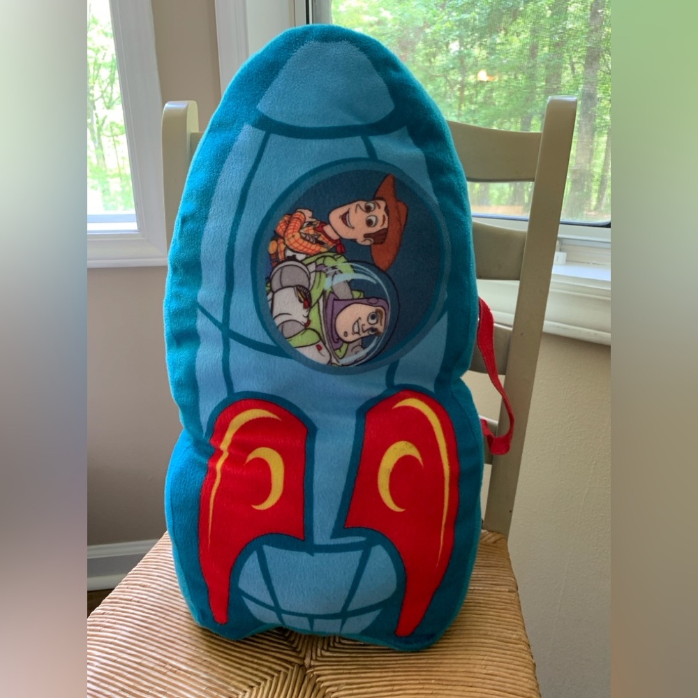 Toy Story Plush Rocket with Buzz & Woody 🚀